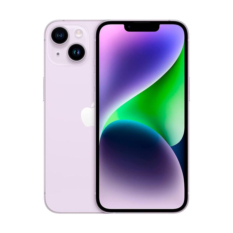 Refurbished Iphone 14 5G Purple 6+128GB 6.1 Amoled Full HD +