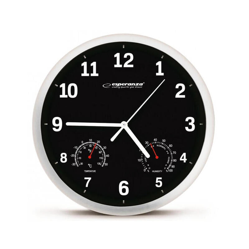 Esperanza Watch Wall Lyon EHC016K Colour Black