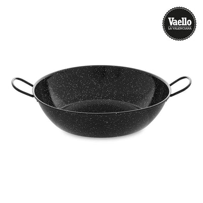 Vaello Frying Pan Honda Esmaltada With Asas Ø38CM. — image 1