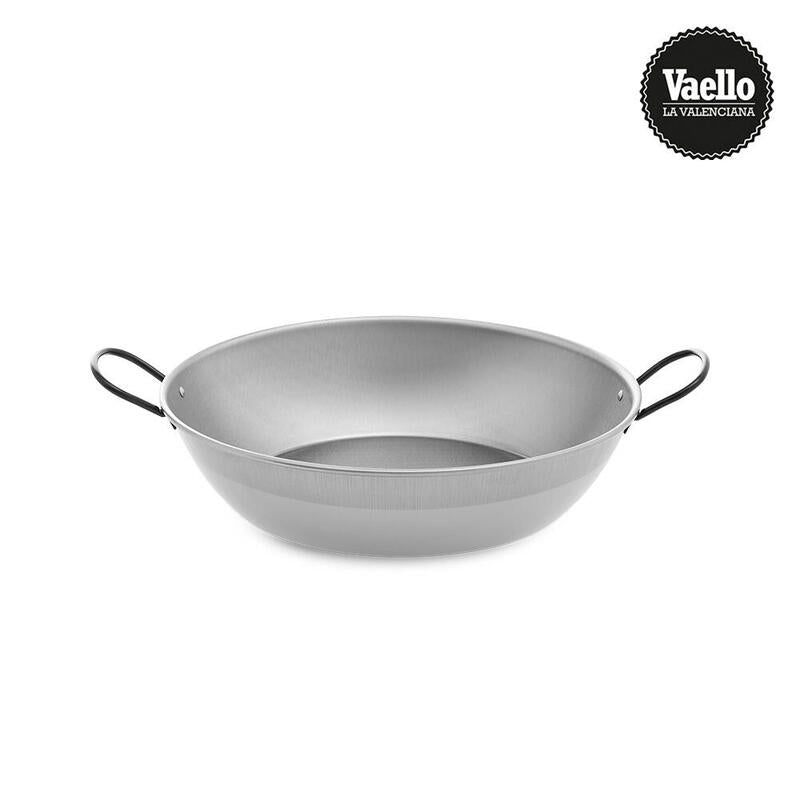 Vaello Frying Pan Honda Pulida With Asas Ø30CM.