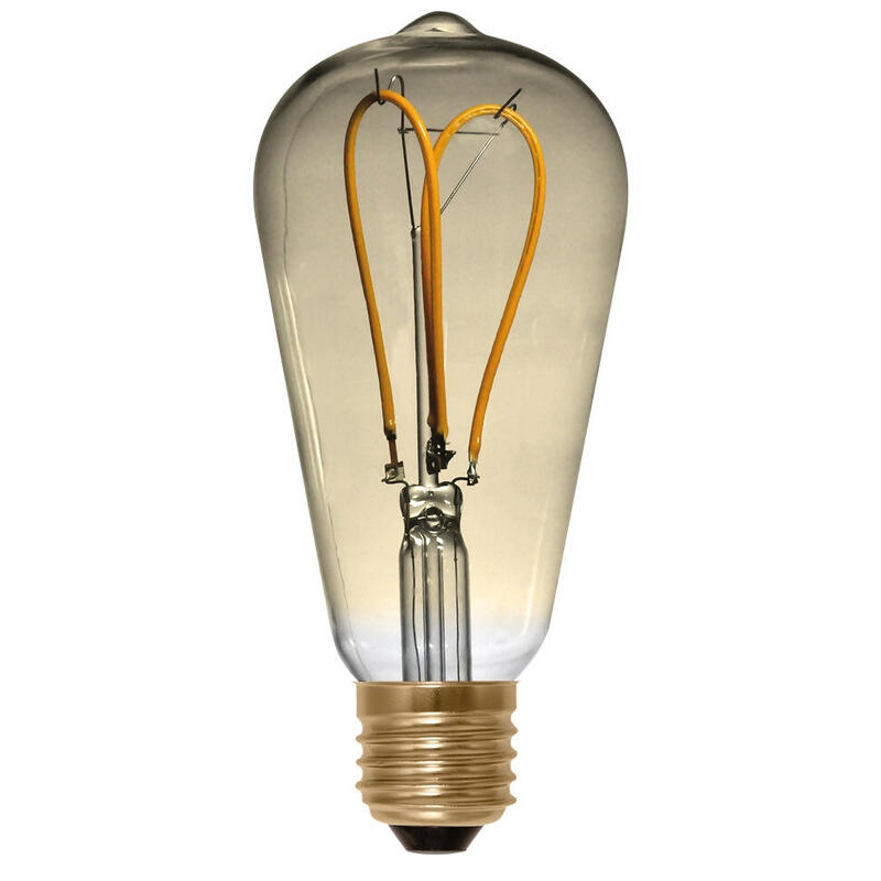 Segula Rustica Curved Gold E27 4.0W (15W) Adjustable B