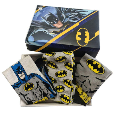 DC Comics Set 3 Socks Batman Adulto Surtido — image 1