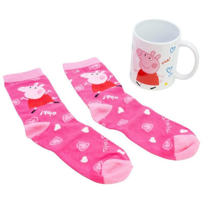 Set Socks + Mug 325ML Peppa Pig — image 1
