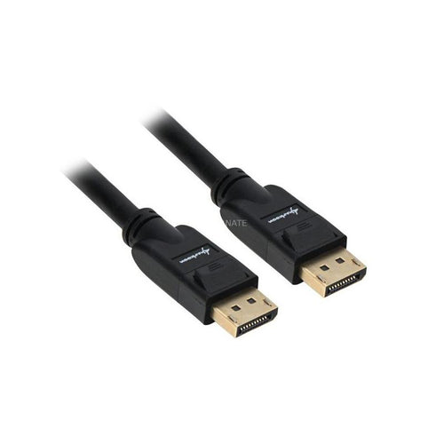 Sharkoon Cable DisplayPort 1.3 Male 4K Black 3 Metres — image 1