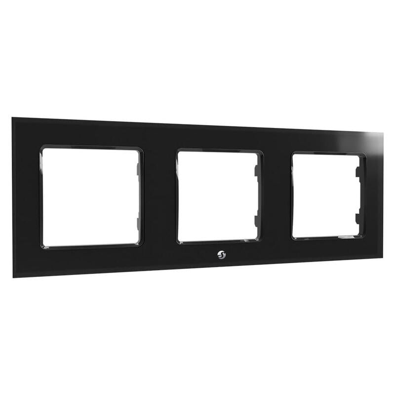 Shelly Wall Frame 3, Cover Black Switch Wall 209839