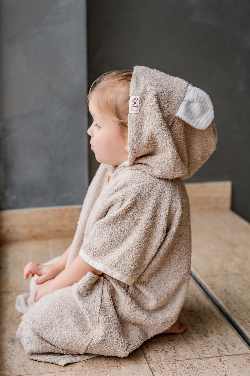 Short-Sleeve Poncho TEDDY - For TODDLERS (Size 82/86-116)