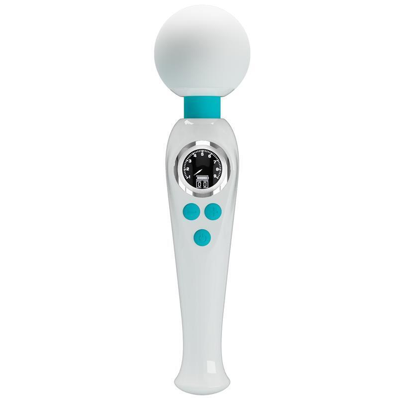 Skyler Massager With Screen Digital White