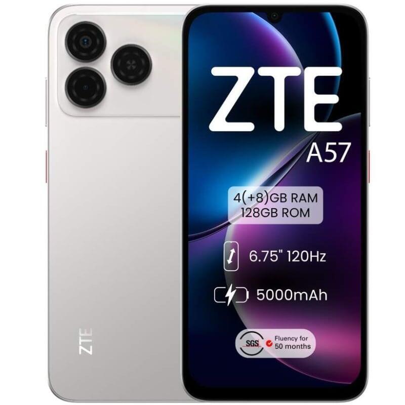Zte Smartphone A57 4GB 128GB 6.75' Silver