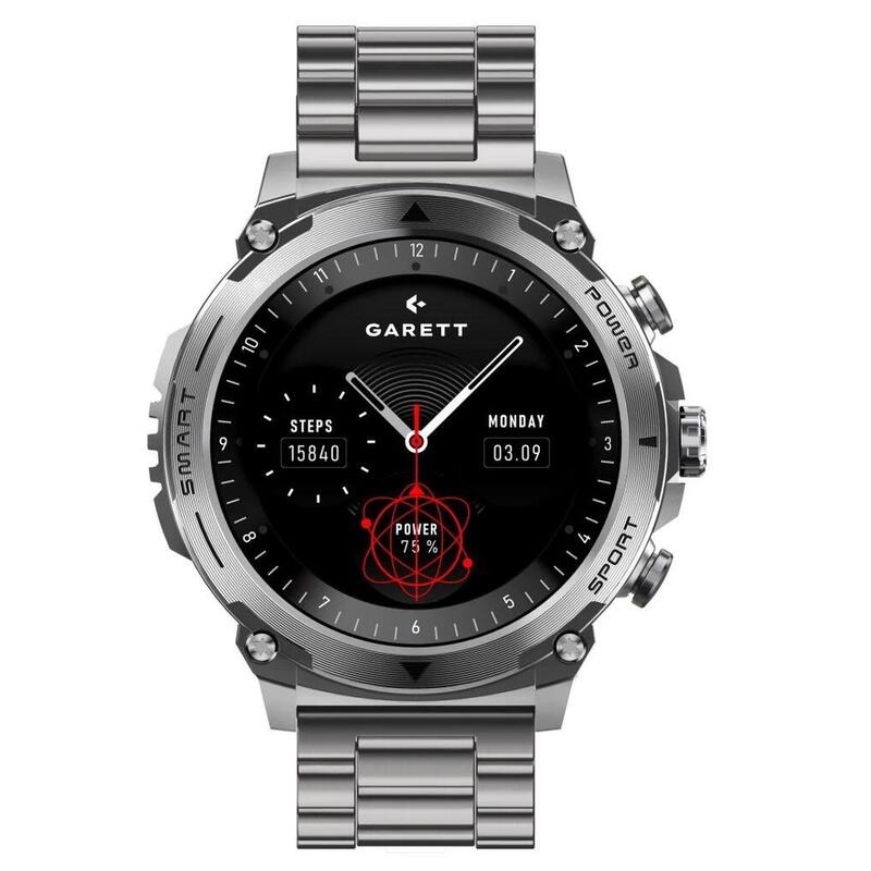 Smartwatch Atom Silver Steel
