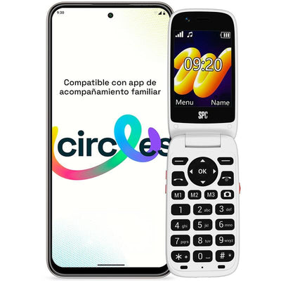 Spc 2346B Wild Star 4G Mobile Phone 2.8 Circles Fm Blanc — image 1
