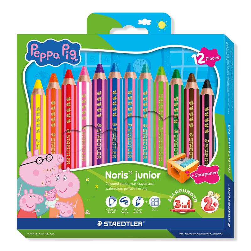 Staedtler Pencil Colour Nj Peppa 12ST 100% Pefc
