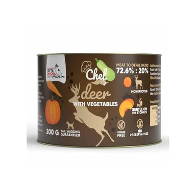 Syta Micha Chef Deer With Vegetables Mono - Comida Húmeda Perros - 200G — image 1