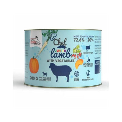 Syta Micha Chef Junior Lamb With Vegetables Mono - Comida Húmeda Perros - 200G — image 1