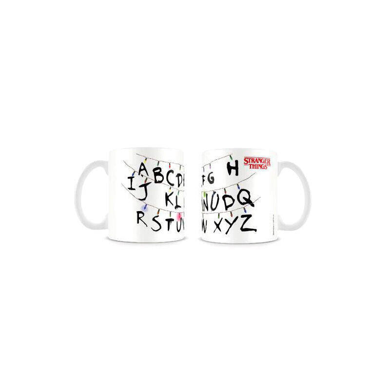 Mug Abecedario Stranger Things