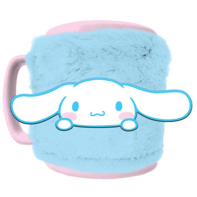 Mug Case Plush Toy Cinnamoroll Hello Kitty 440ML — image 1