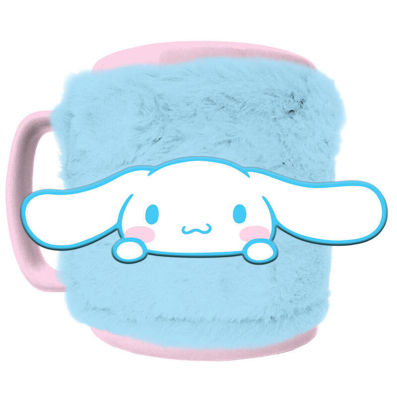 Mug Case Plush Toy Cinnamoroll Hello Kitty 440ML
