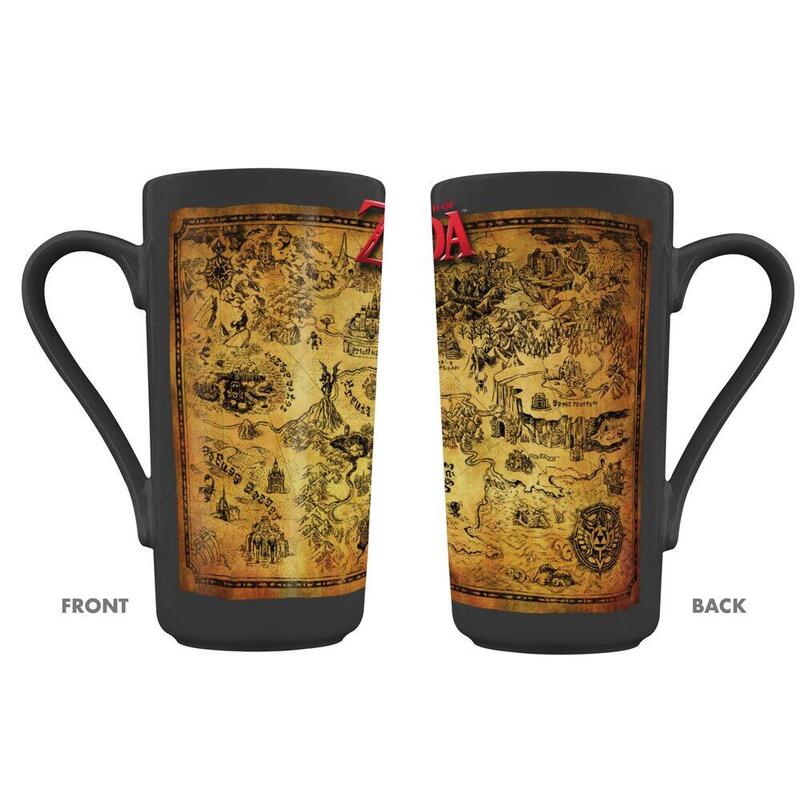 Mug Mapa Legend Of Zelda 470ML