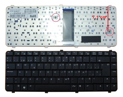 Keyboard Laptop HP Compaq 510 511 515 516 610 615 537583-071 — image 1
