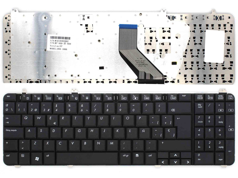 Keyboard Laptop HP Pavilion DV6-1000 DV6-2000 Black