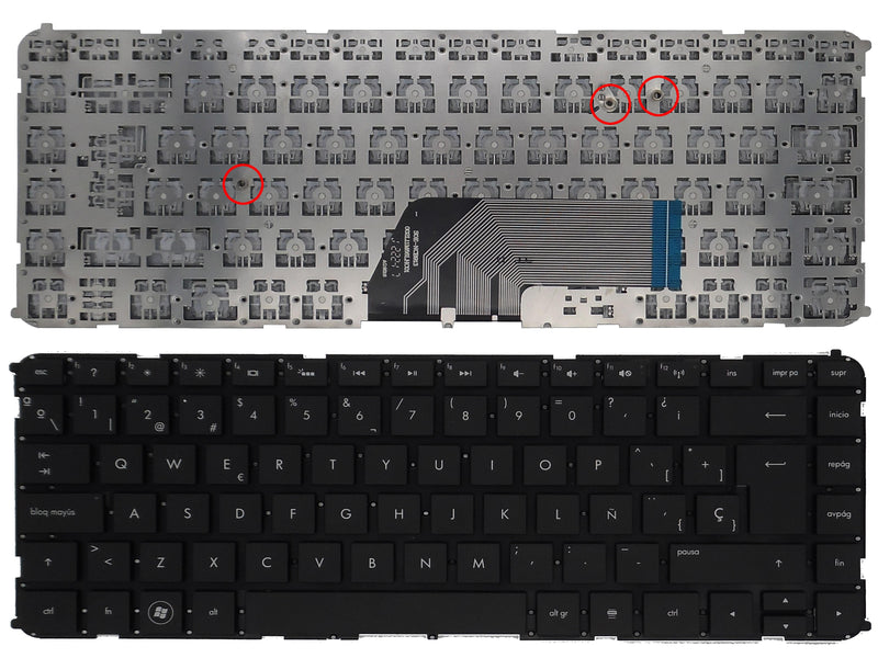 Keyboard Laptop HP Envy 4-1102SS