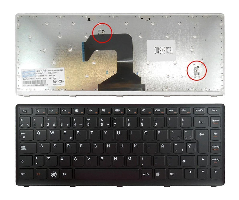 Keyboard Laptop Lenovo Ideapad S300 S400 Series 25208657 V127920JK2