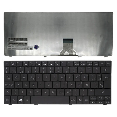 Keyboard Laptop Gateway EC19 Black NSK-AQL0F 9Z.N3C82.L0F — image 1