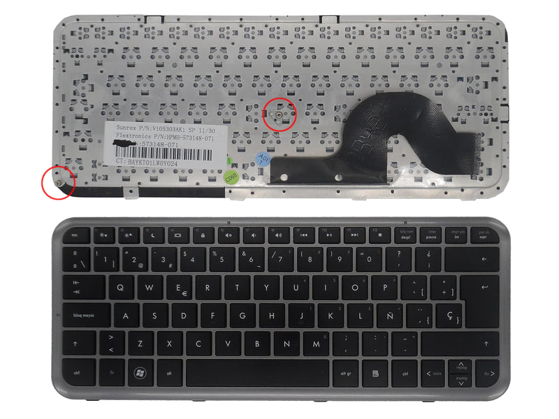 Keyboard Laptop HP Pavilion DM3-1000 DM3-2000