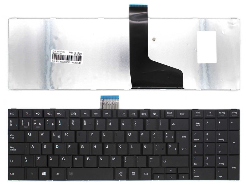 Keyboard Laptop Toshiba Satellite C855-10W