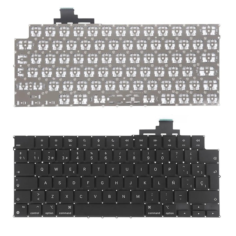Keyboard Retroiluminado Laptop Apple Macbook Pro A2681 A2790 Black