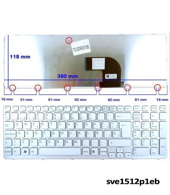 Keyboard Laptop Sony Vaio SVE1512P1EB