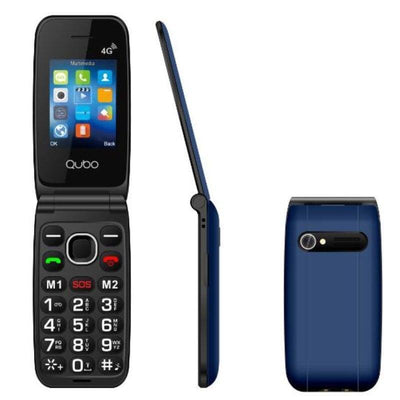 Qubo Phone Mobile Phone Neonw-bl 4G Personas Mayores Blue — image 1