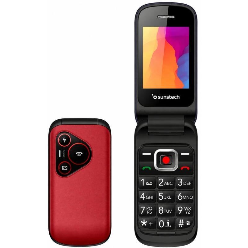 Sunstech Phone Mobile Phone CELT24 Personas Mayores Red