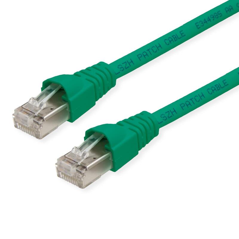 Telegärtner Network Cable S FTP, CAT.6A, Lsoh, Grn, 15M