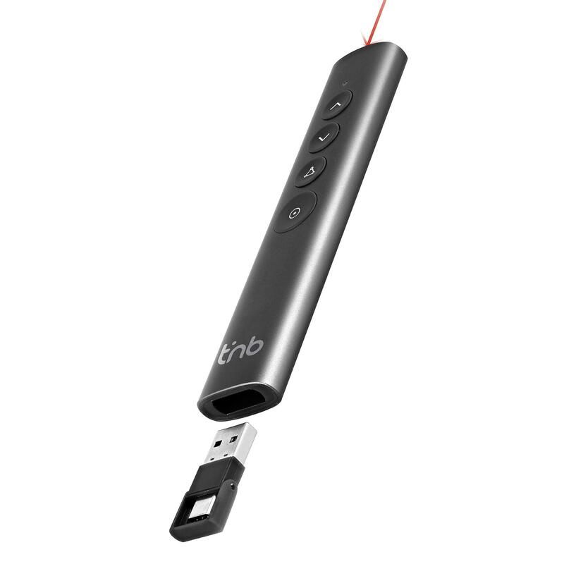 Tnb Remote Control Rechargeable Presentaciones With Foco - Grey