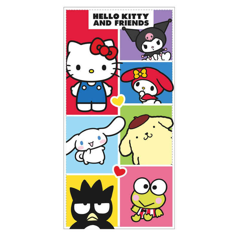 Toalla Hello Kitty And Friends Microfibra