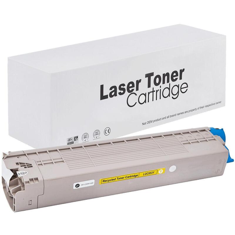 Toner Oki 45862837 Rem. Yellow 7300 Páginas Neutral Box