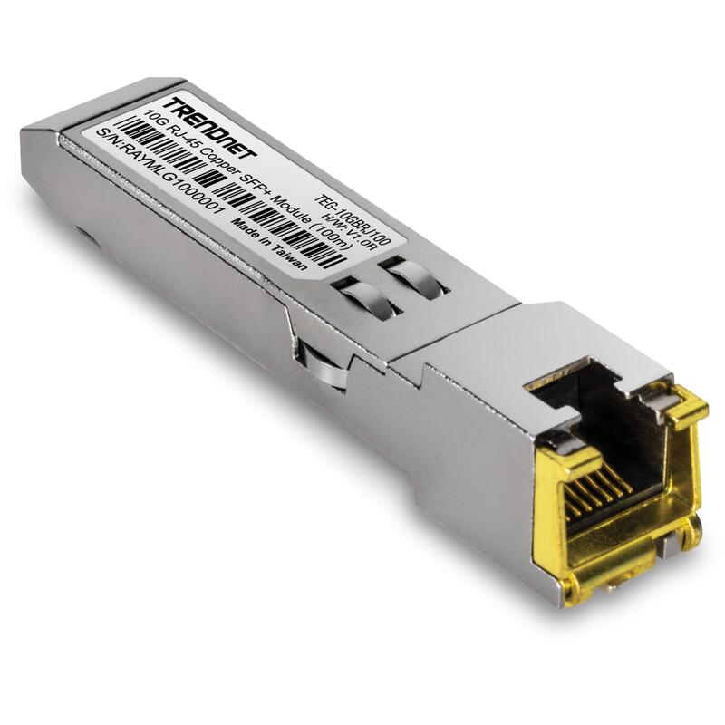 Trendnet Mini-gbic 10GBASE-T RJ-45 Copper Sfp + Module 100M
