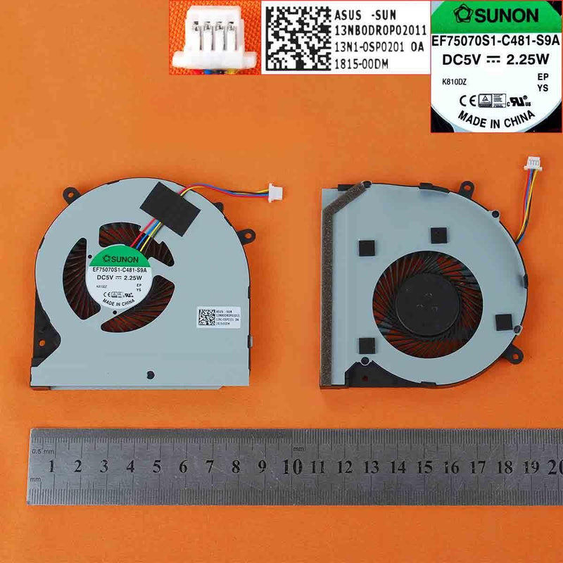 Fan GPU Laptop Asus GL502VM GL502VML GX60VM 13NB00R0P02011 13N1-0SP0201