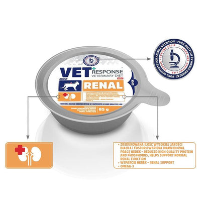 Vet Response Renal Comida Húmeda Gatos - 85G — image 1