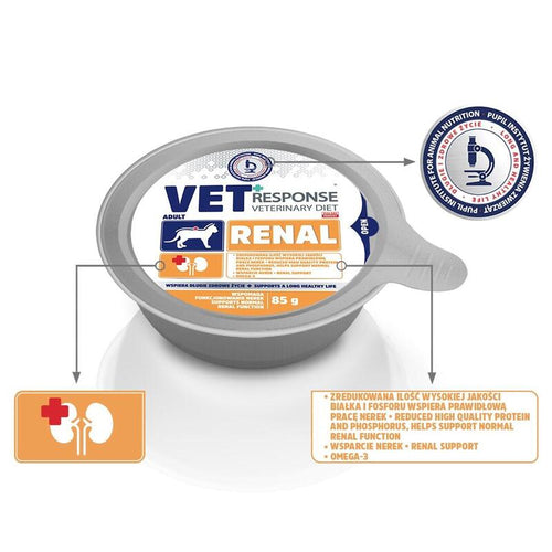 Vet Response Renal Comida Húmeda Gatos - 85G — image 1