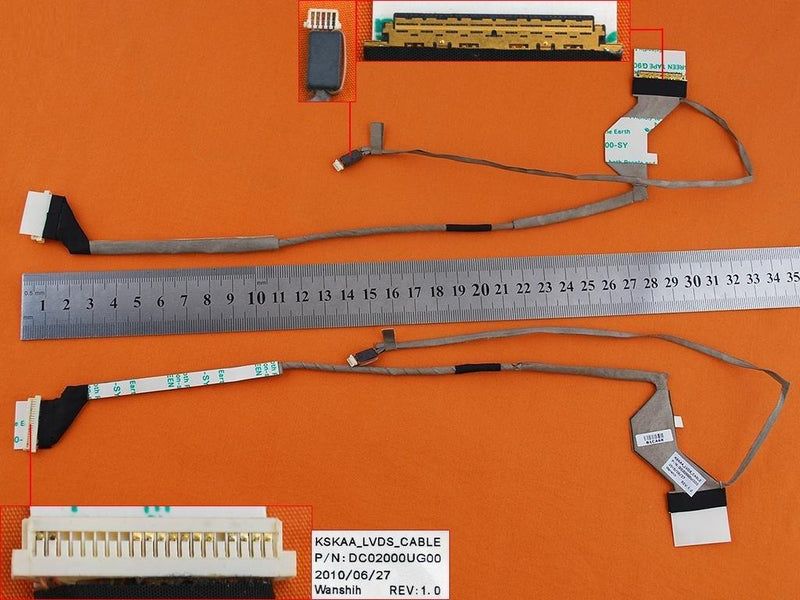 Cable Flex Laptop Toshiba Satellite A500 A505 DC02000UG00