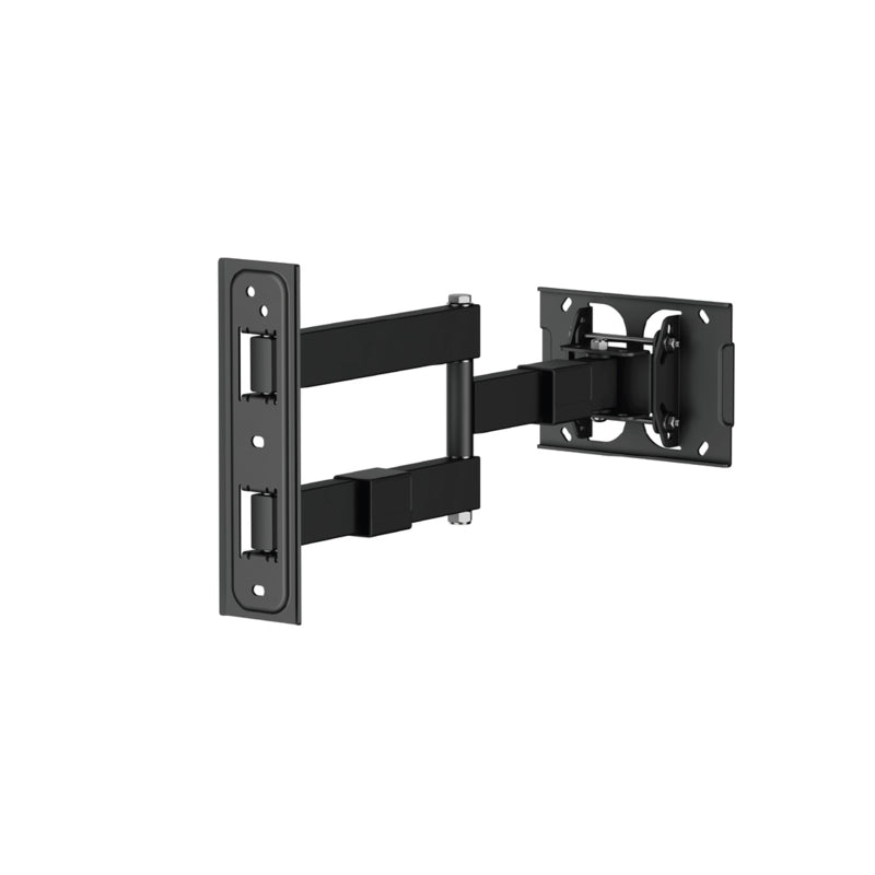 Visaro WMA75 Full Motion TV Wall Mount For 43-75 Tvs, Black