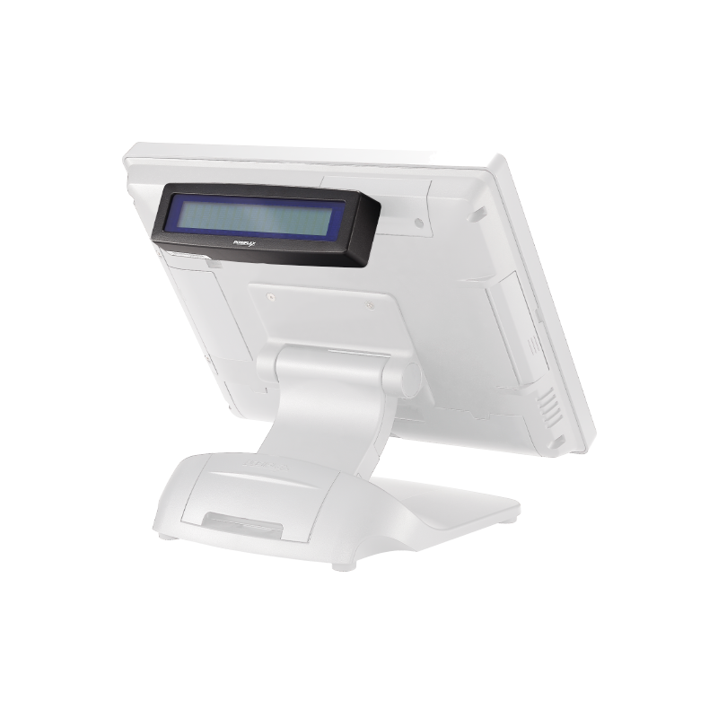 Visor LCD 2 Líneas X 20 Caracteres, Usb, Black Equipos Xt 15