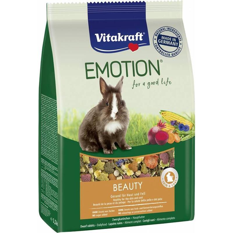 Vitakraft Emotion Beauty - Alimento Seco Conejo - 600G