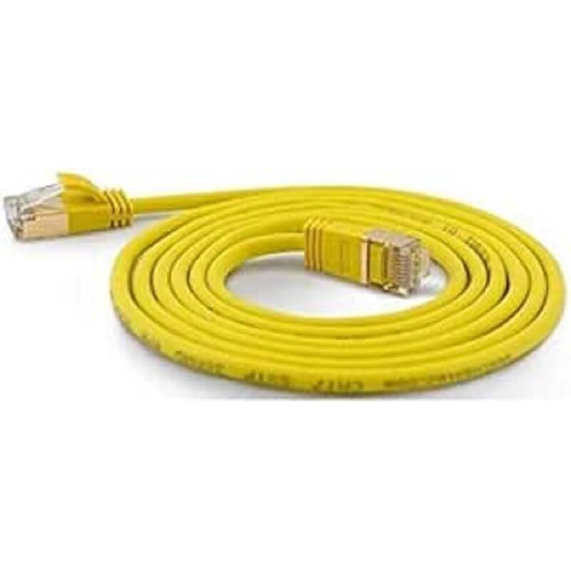Wantec Network Cable Smp CAT.7 Me. CAT.6A D4MM 2,00M Yellow