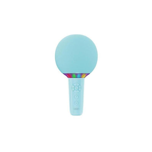 Xo BE50 Microphone Wireless - Karaoke - 5W - Bluetooth 5.3 - Iluminacion LED - Battery Life Máxima 3H - Blue — image 1