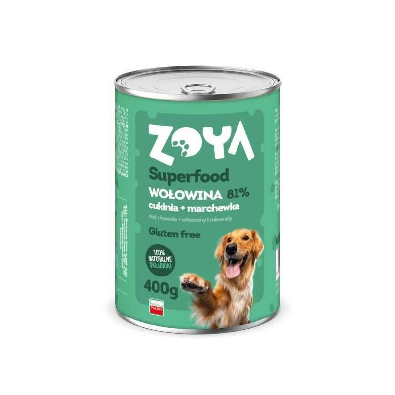 Zoya Superfood Beef - Comida Húmeda Perros - 400G