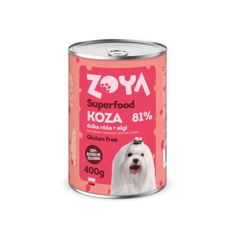 Zoya Superfood Goat - Comida Húmeda Perros - 400G